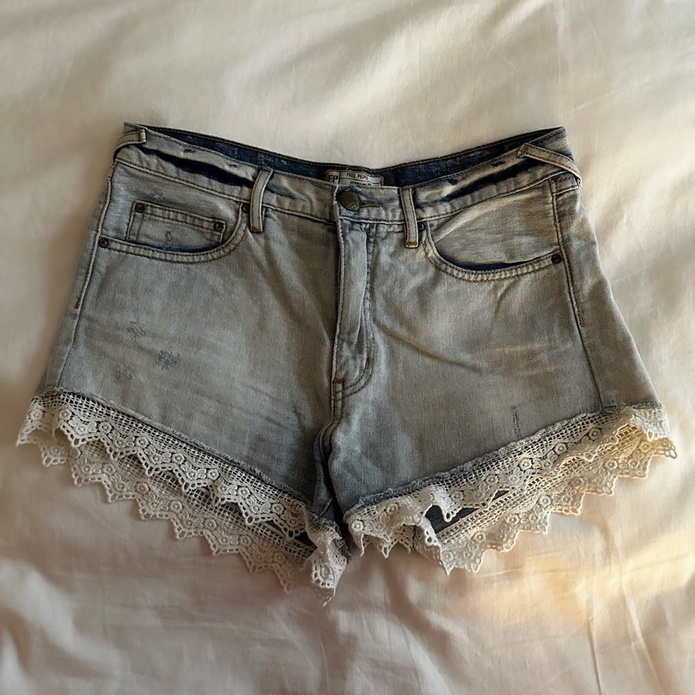 Free People Denim Shorts